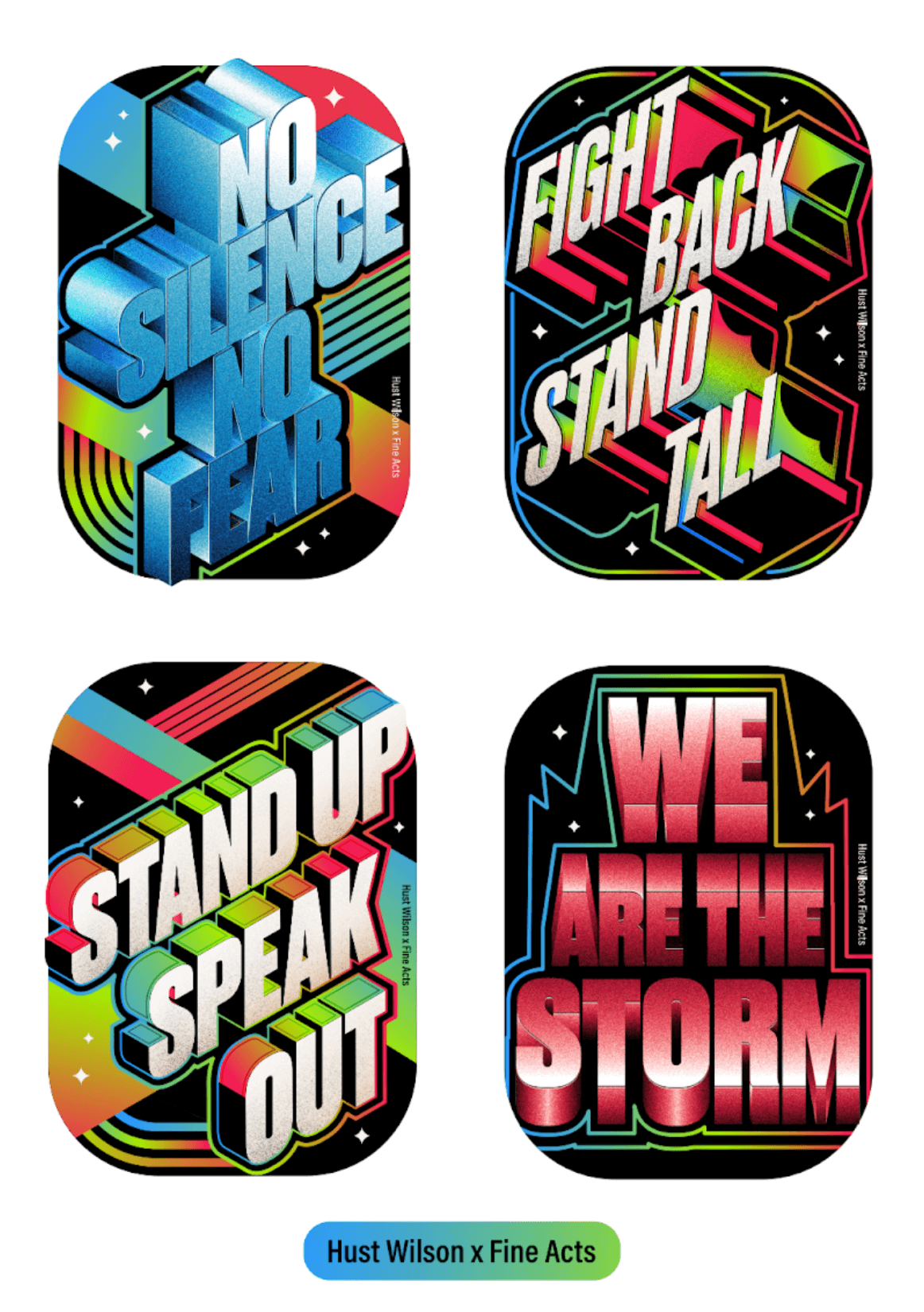 Resistance Sticker Set x Fine Acts main image