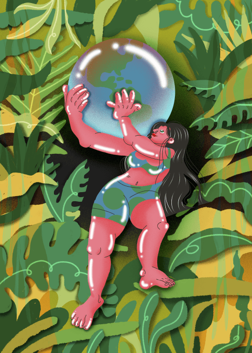 Women Carrying The World Forward