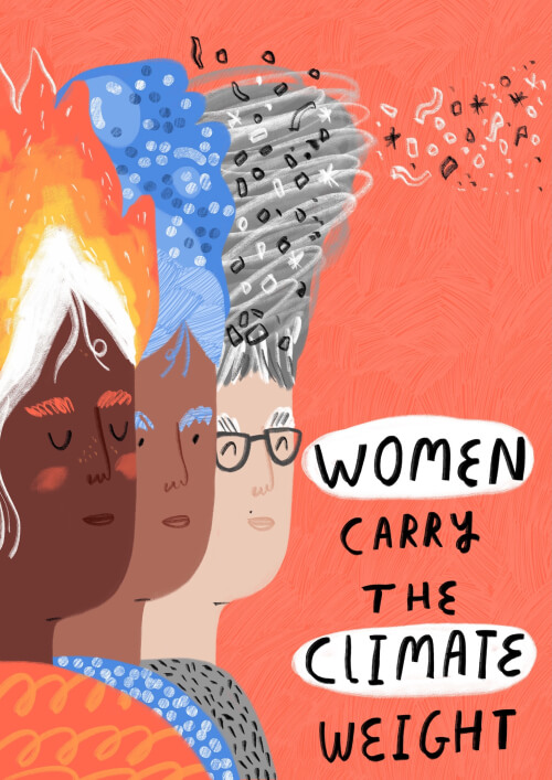 Women Carry The Climate Weight