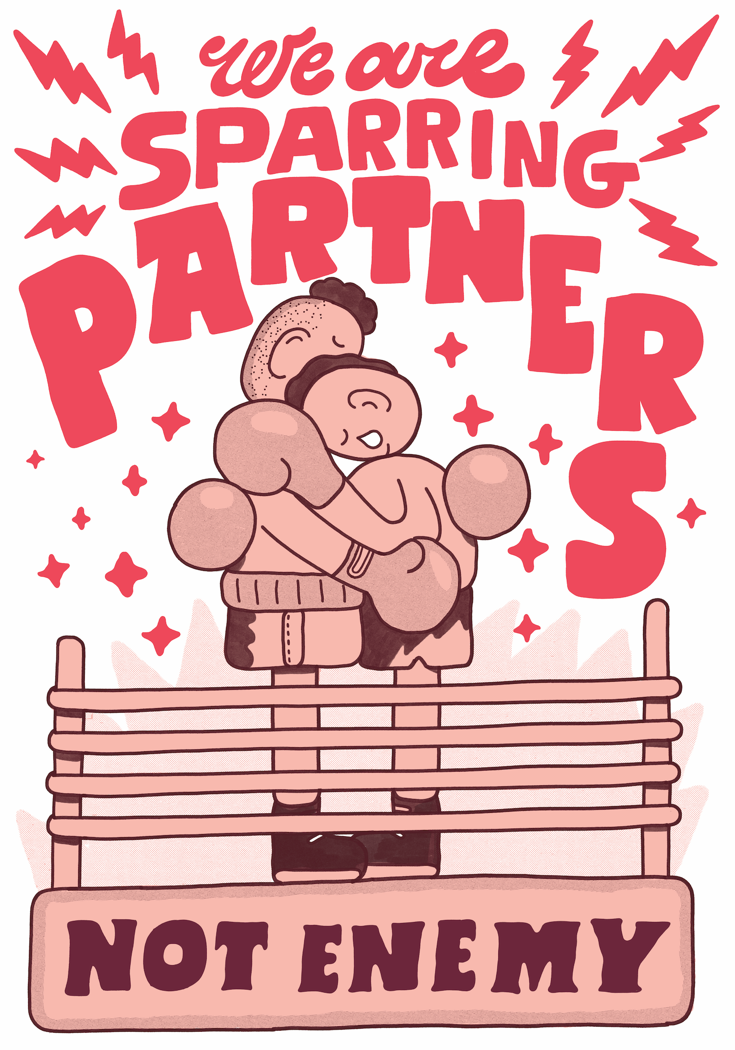 We Are Sparring Partners Not Enemy main image