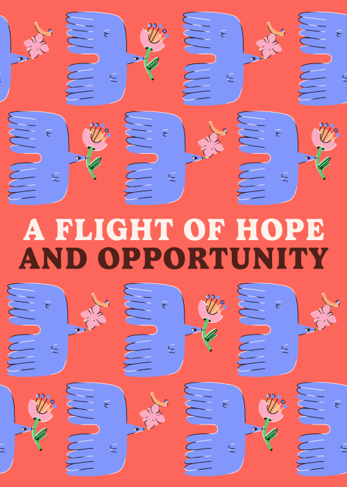 A Flight Of Hope And Opportunity