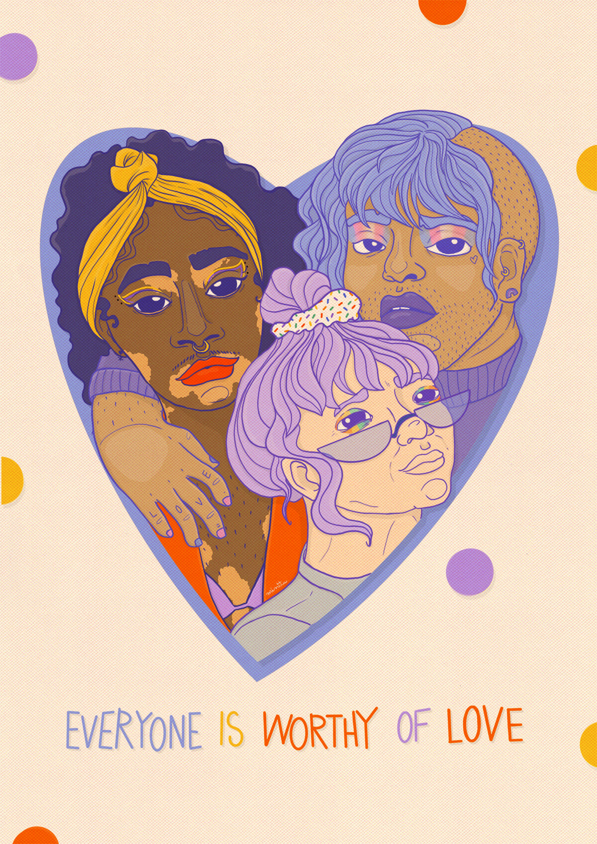Everyone Is Worthy Of Love (version 2) main image