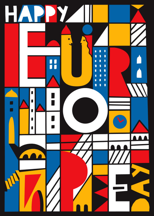 Happy Europe Day (collection 4/17)