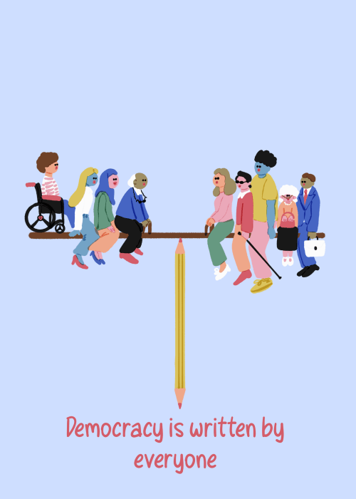 Democracy Is Written By Everyone